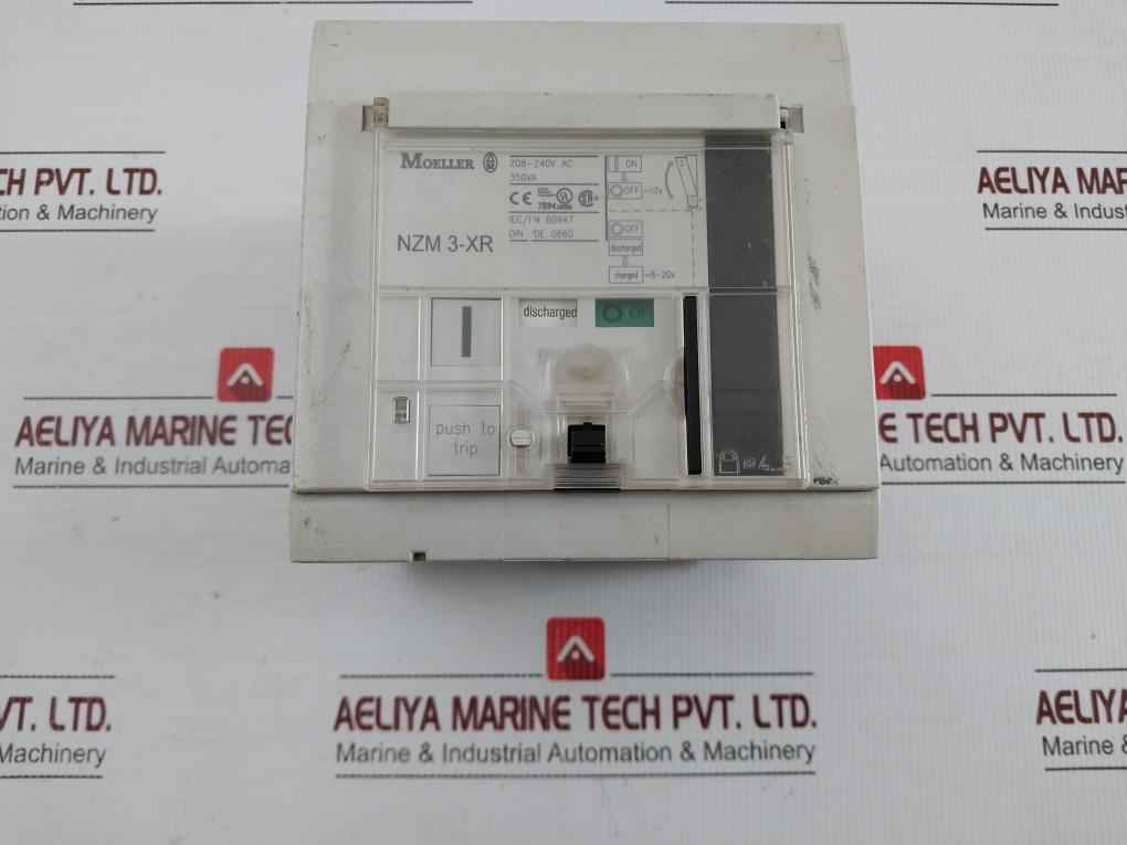 Molded Case Circuit Breaker Nzm 3-xr Moeller 208-240Vac
