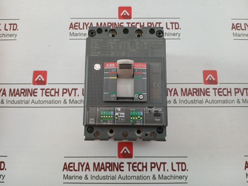 Molded Case Circuit Breakers 1Sda067802R1 Abb 50-60Hz