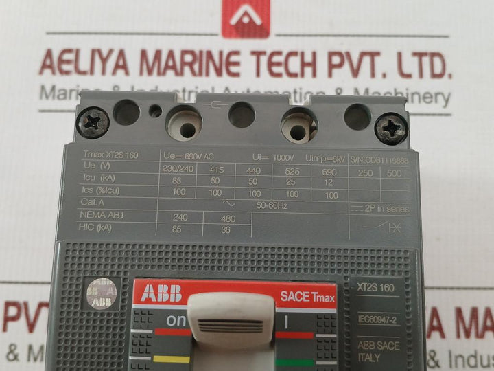 Molded Case Circuit Breakers 1Sda067802R1 Abb 50-60Hz