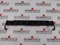 Molex Pid-00141-i 1U 24-port Cat 6 Patch Panel With Cable Management 568A/B