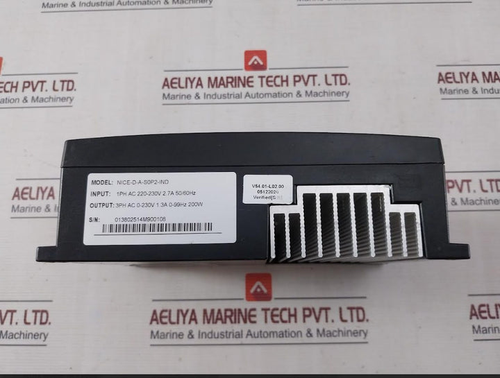 Monarch Nice-d-a-s0P2-ind Door Controller 1Ph 2.7A 50/60Hz Ac 220-230V