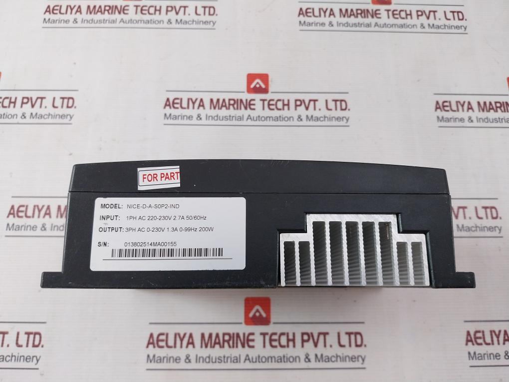 Monarch Nice-d-a-s0P2-ind Door Inverter Controller 230Vac (Not Working)