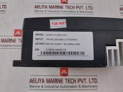 Monarch Nice-d-a-s0P2-ind Door Inverter Controller 230Vac