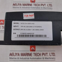 Monarch Nice-d-a-s0P2-ind Door Inverter Controller 230Vac
