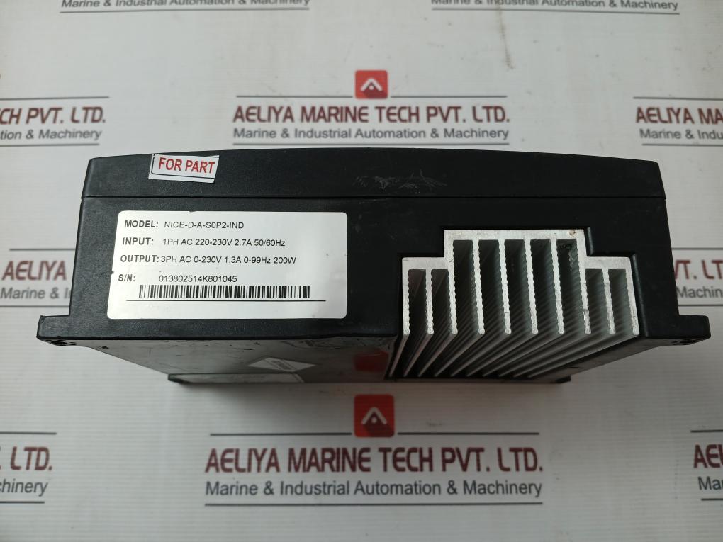 Monarch Nice-d-a-s0P2-ind Elevator Door Inverter Controller 200W 400V