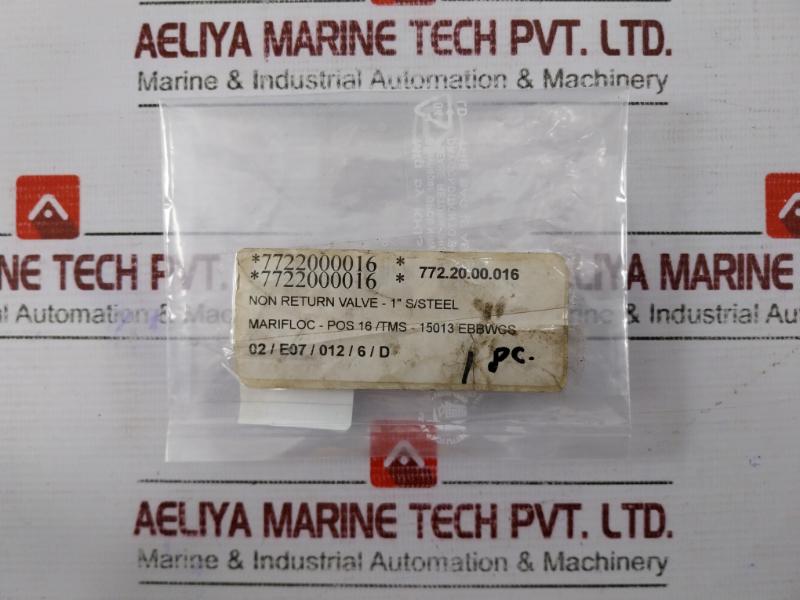 Mondeo Idrja Dn25 Stainless Steel Non-return Valve -1”