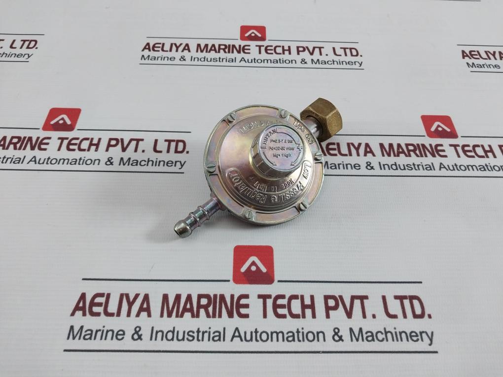 Mondial 080 Low Pressure Regulator 0.3-7.5 Bar, 20-60 Mbar, 1Kg/H