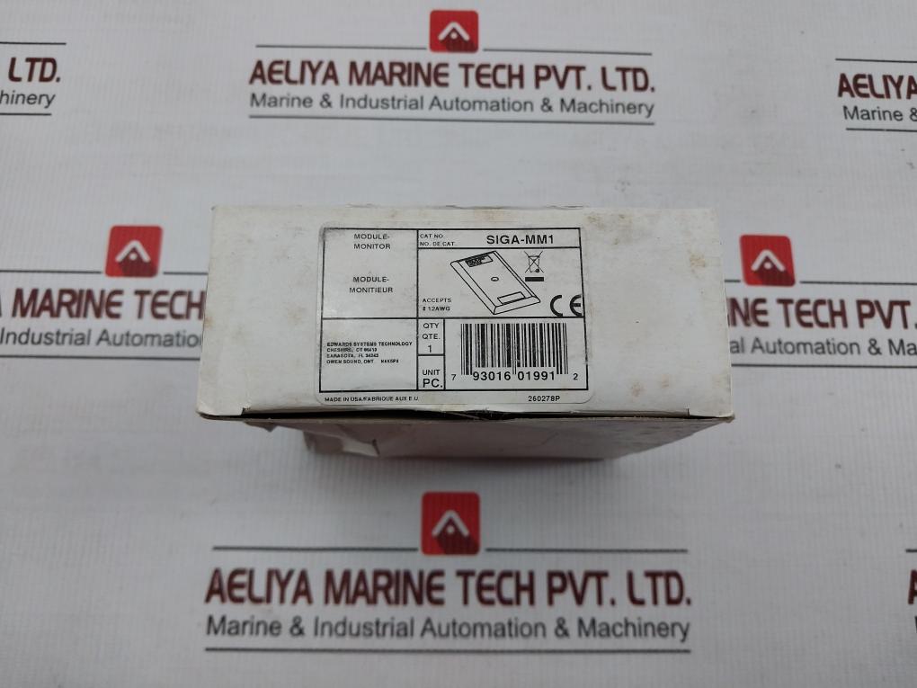 Monitor Alarm Module Siga-mm1 Edwards Systems Technology