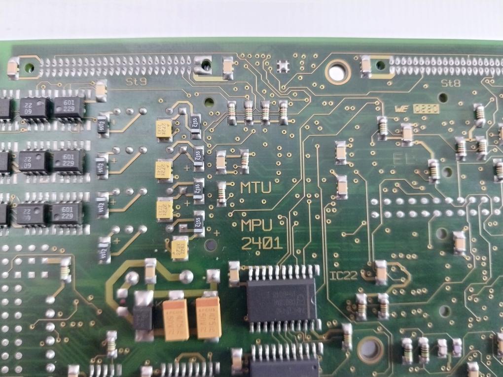 Monitoring And Control Unit 500 538 5870/E0091 Mtu Elektronik