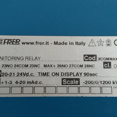 Monitoring Relay Xcommaxxxe Frer 24Vdc