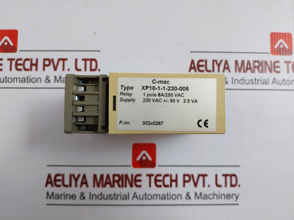 Monitoring Relay Xp10-1-1-230-005 C-mac 241-280V