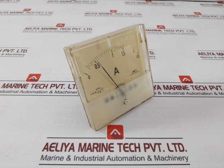 Monopole Instrument 0-1.5/4.5A Ammeter 50-60Hz 1.5/5A