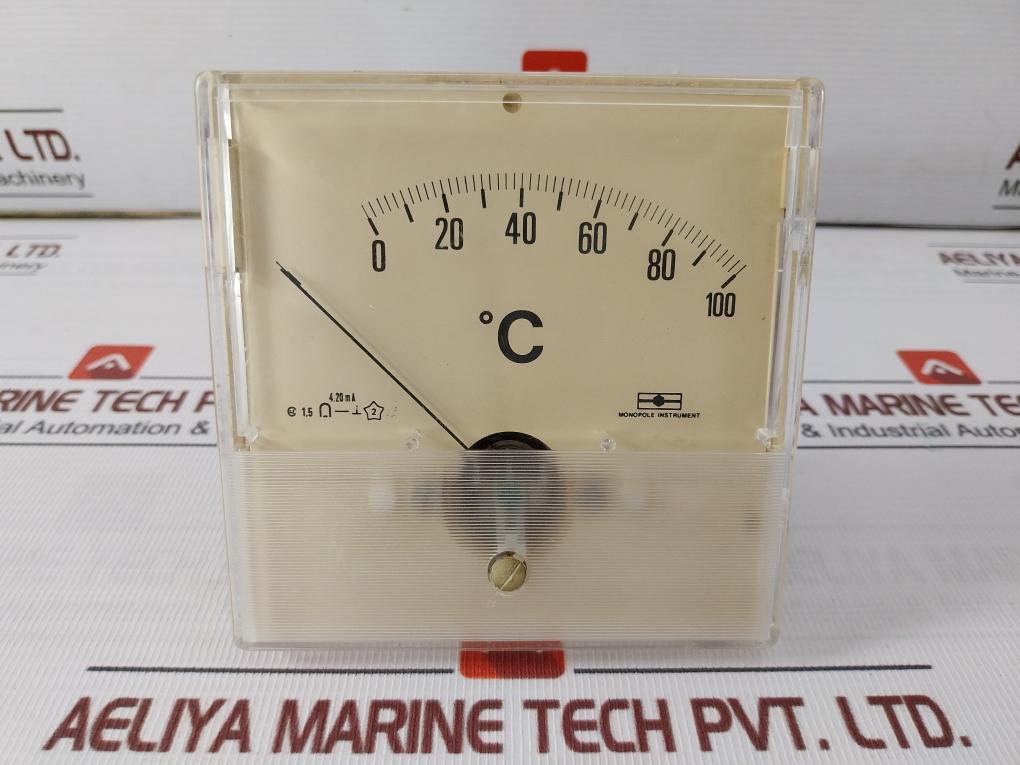 Monopole Instrument 0-100˚C Temperature Indicator 4-20Ma