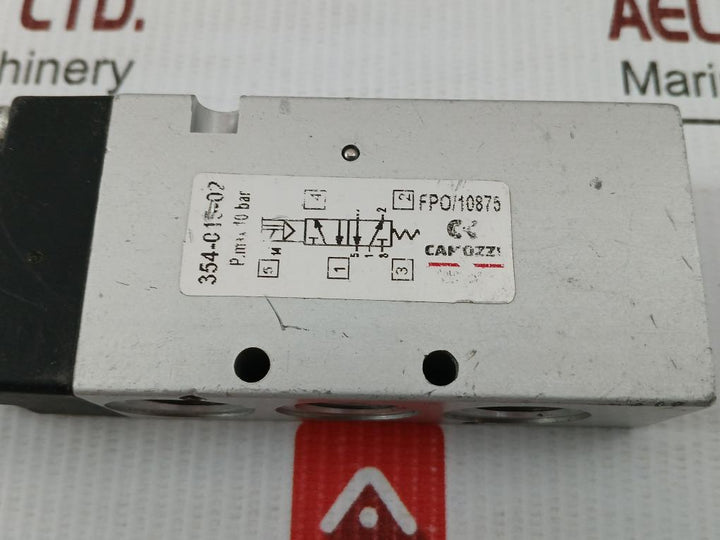 Monostable Pneumatic Valve 10Bar Camozzi 354-015-02