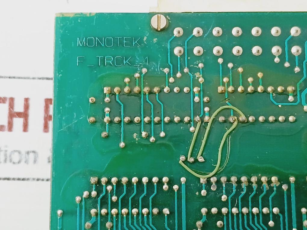 Monotek F_Trck_1 Pcb Printed Circuit Board