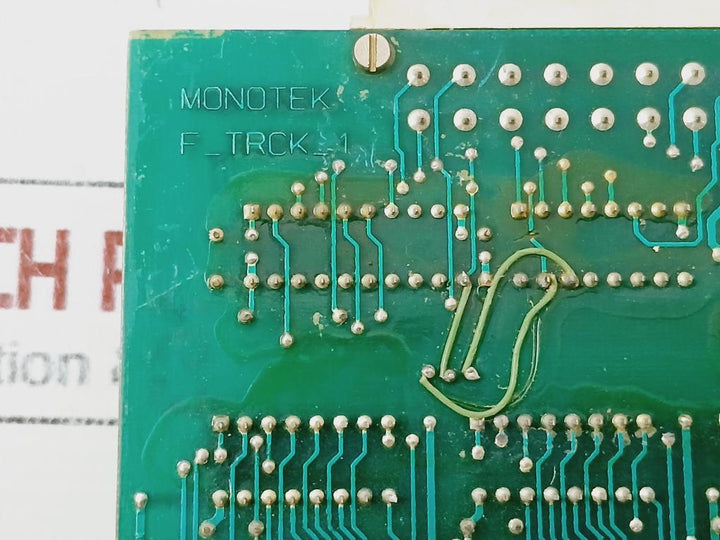 Monotek F_Trck_1 Pcb Printed Circuit Board