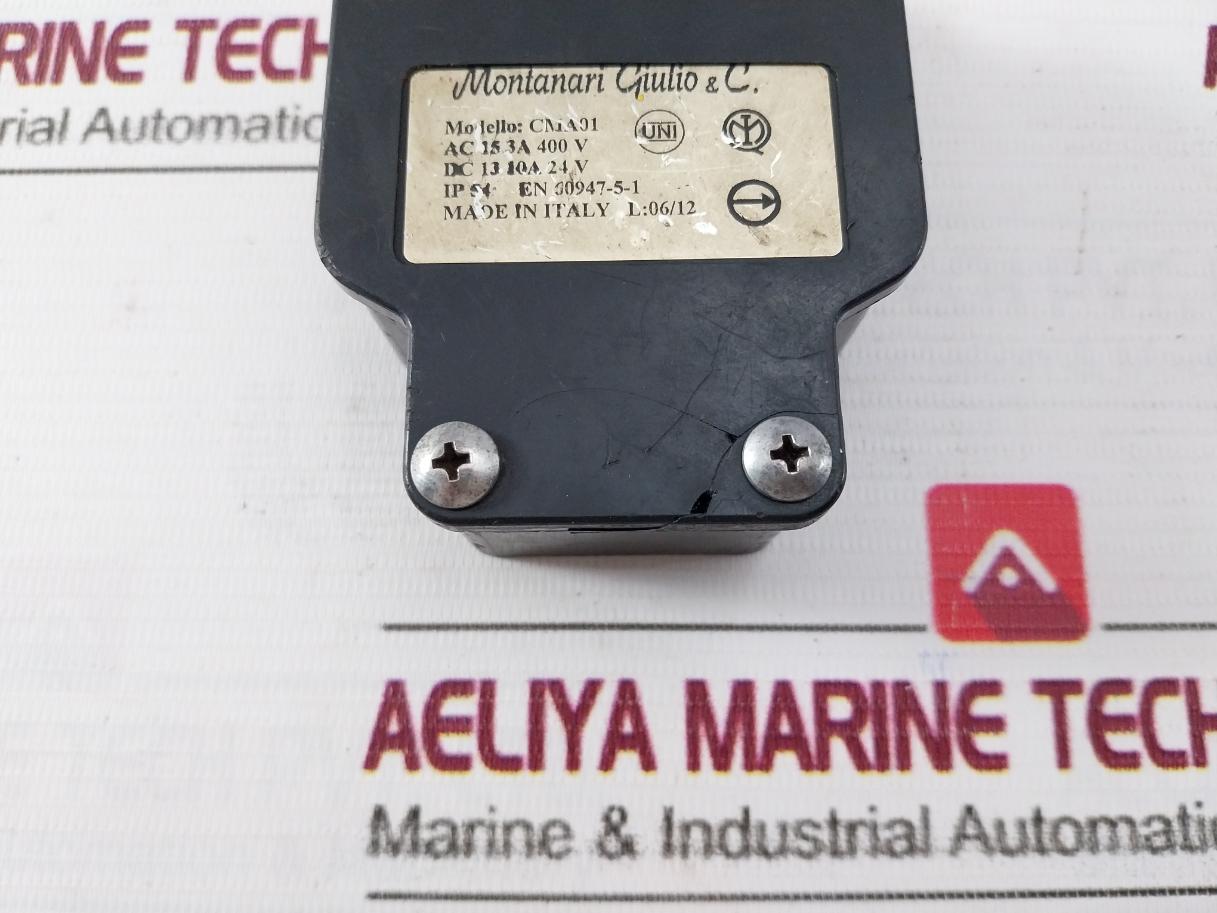Montanari Cma01 Safety Switch Ac 15 3A 400V Ip54 En 60947-5-1