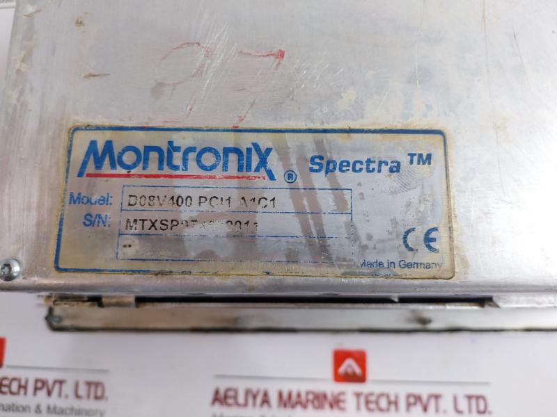 Montronix D08v400 Pci1 A1c1 Spectra Vision Operator Display 10000546 (For Parts)