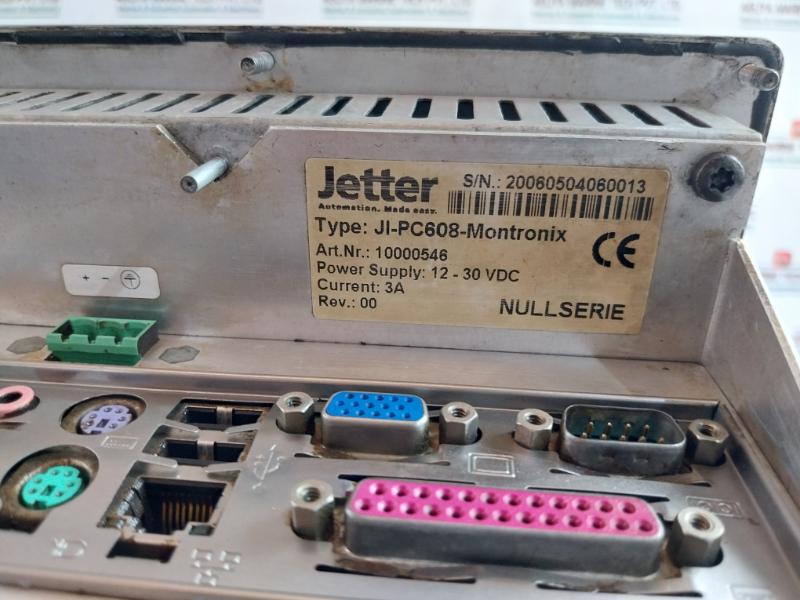 Montronix D08v400 Pci1 A1c1 Spectra Vision Operator Display 10000546 (For Parts)