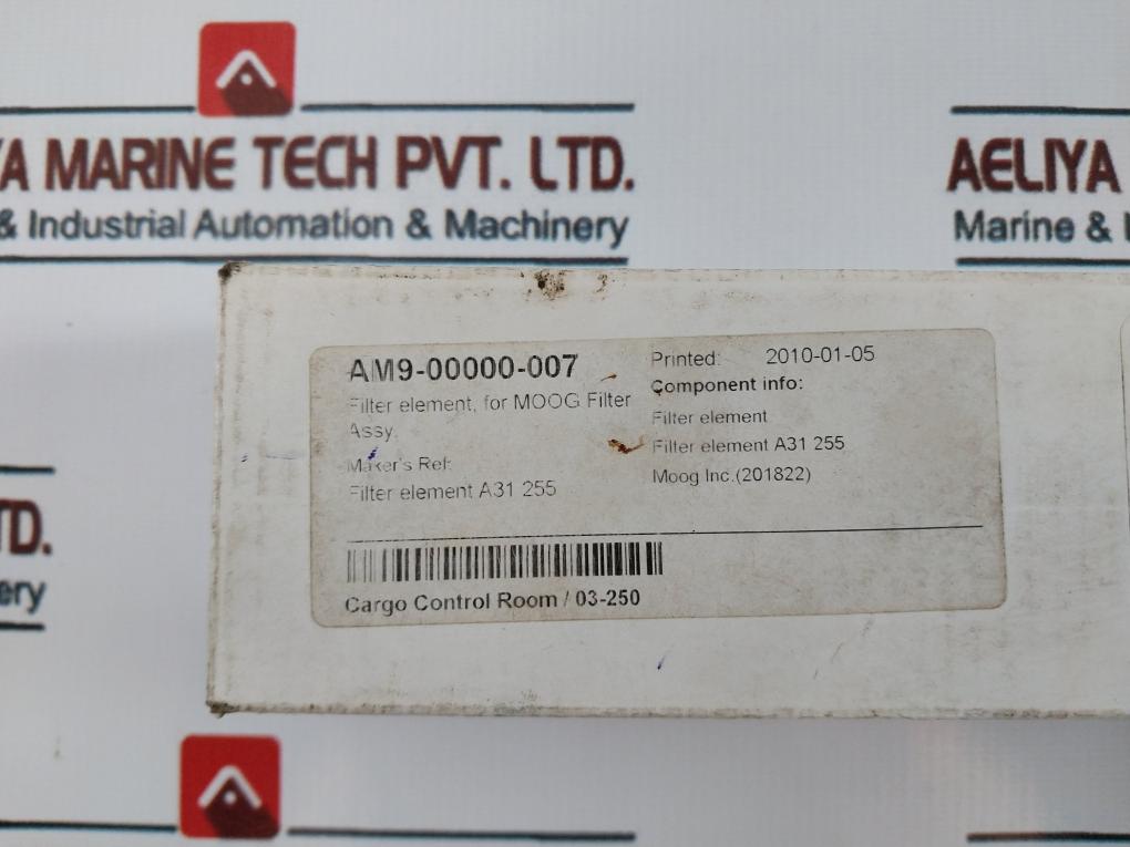 Moog Am9-00000-007 Filter Element For Filter Assy 9808 201tc