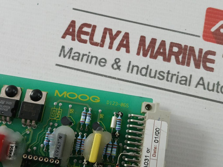 Moog D123F065-a031 Circuit Board Pcb 10021950