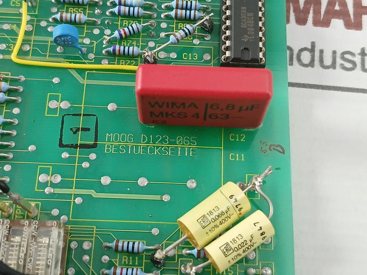 Moog D123F065-a031 Circuit Board Pcb 10021950