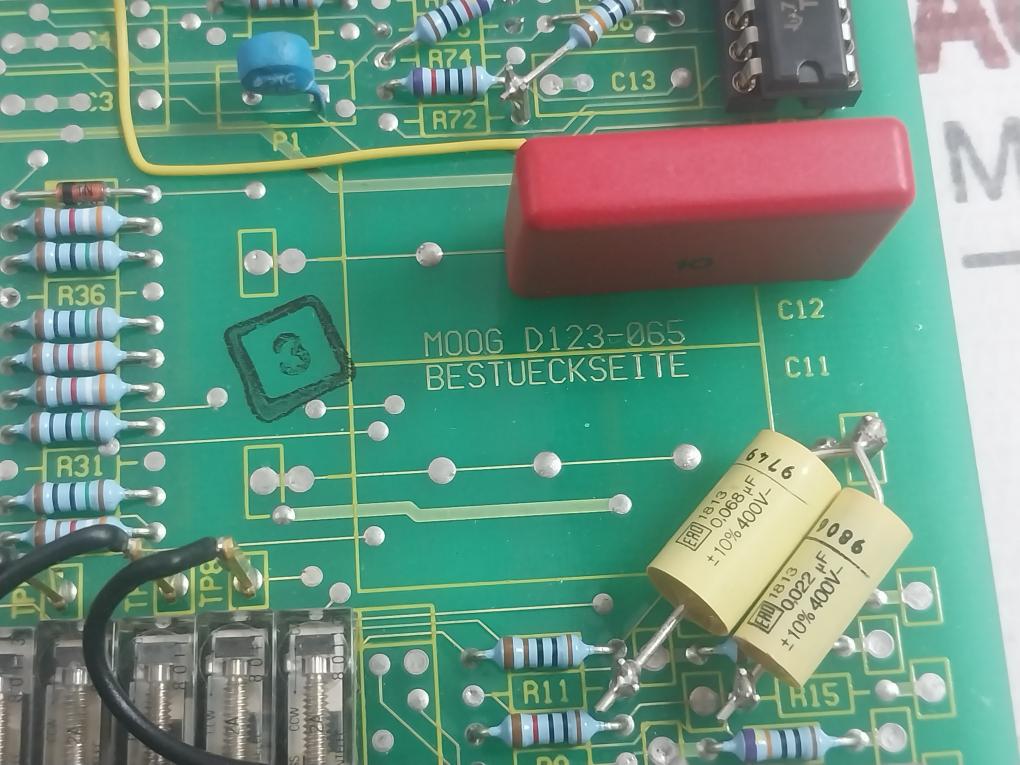 Moog D123F065-a031 Printed Circuit Board