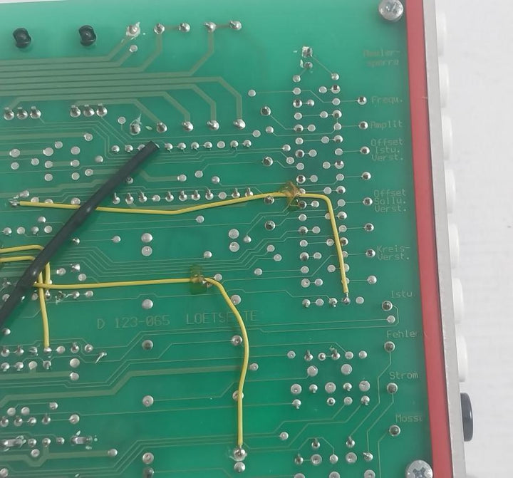 Moog D123F065-a031 Printed Circuit Board