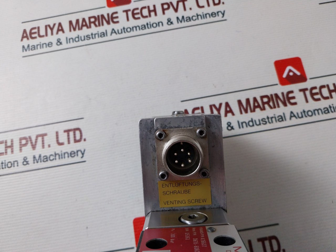 Moog D635-606Ct Proportional Control Valve 300 Bar A16637