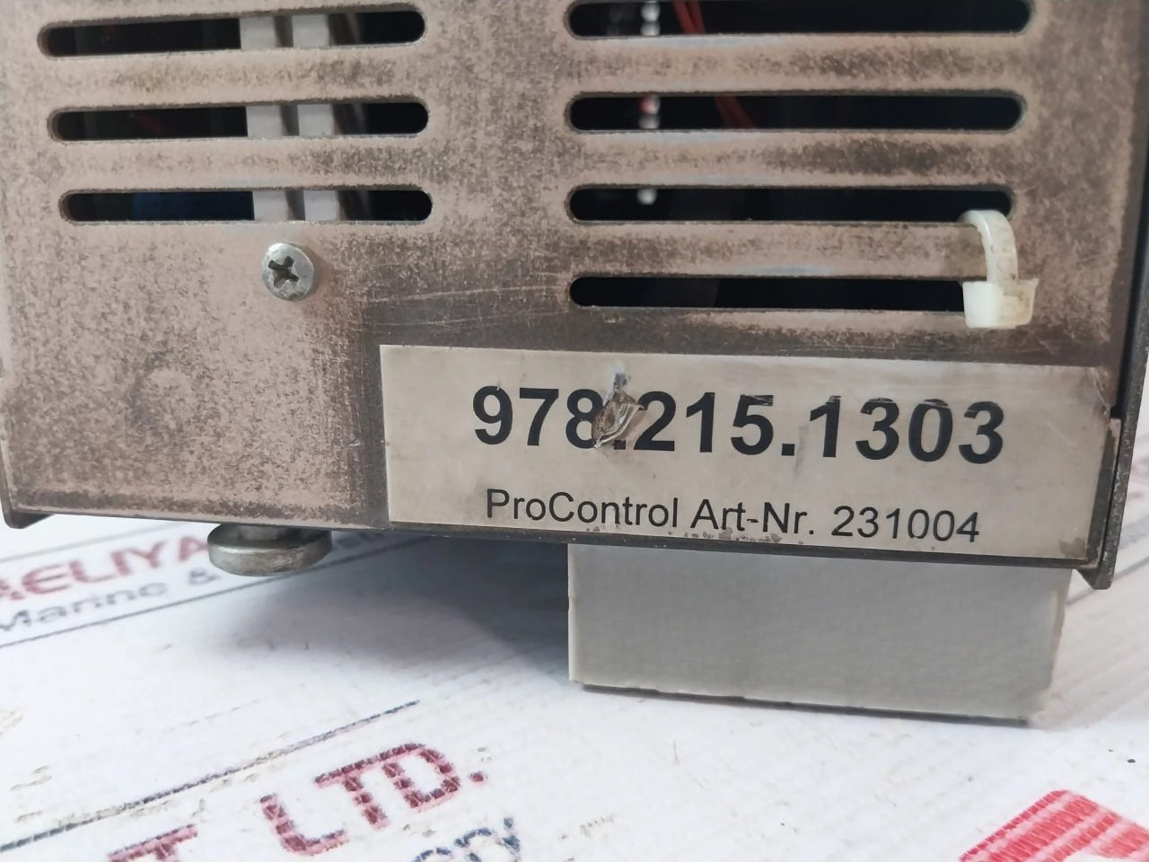 Moog Dbm-04 Power Supply 3 Phase 400V