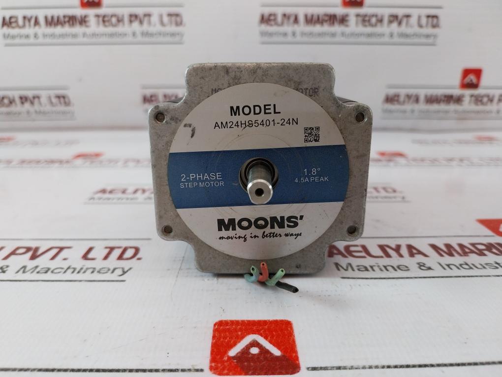 Moons Am24Hs5401-24N 2-phase Step Motor 1.8 4.5A Peak