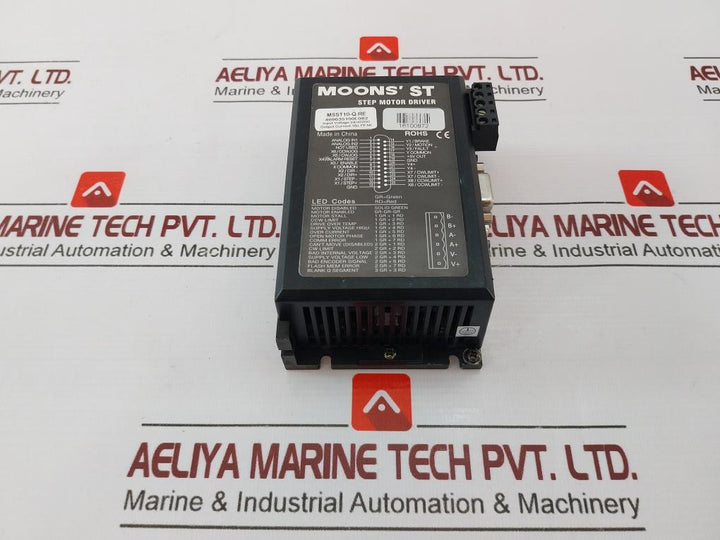 Moons’ Msst10-q-re Mingzhi Stepper Motor Driver 4696351000062 24-80 Vdc 10A Peak