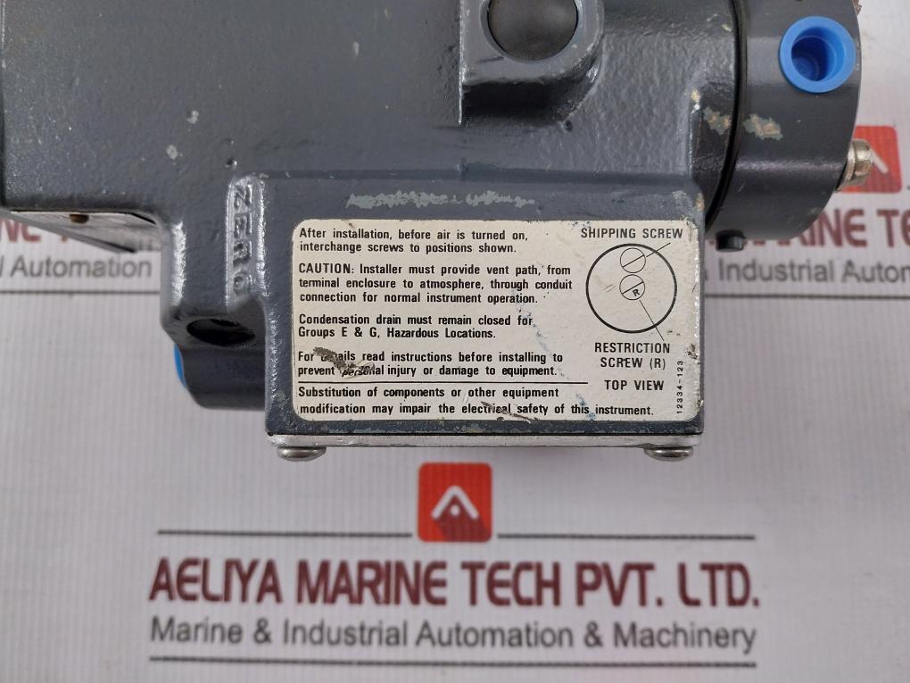 Moore 77-16 I/P Transducer 16Ma