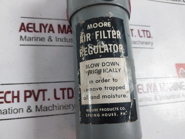 Moore 91f-60 Pneumatic Filter Regulator, Lv-7150-0001