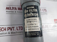 Moore 91f-60 Pneumatic Filter Regulator, Lv-7150-0001