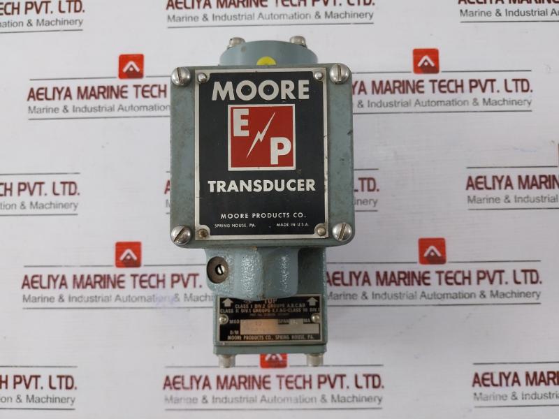 Moore Products 77-16 E/p Transducer 3126026