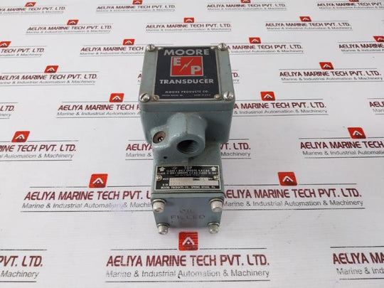 Moore Products 77-16 E/p Transducer 3126026
