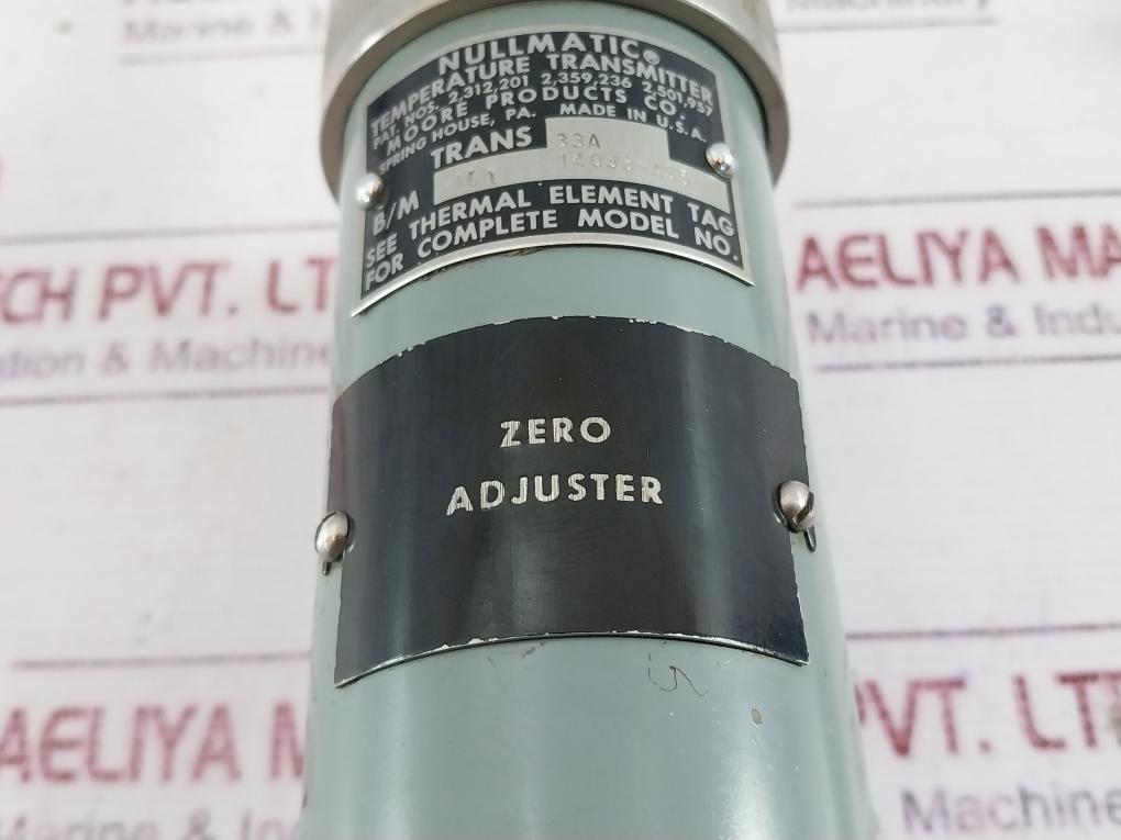 Moore M1 14033-as5 Temperature Transmitter Nullmatic 33A