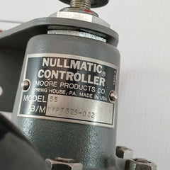 Model 55 Nullmatic Controller Receiver Gauge 3-15 Psi Mkp7525 Moore Products