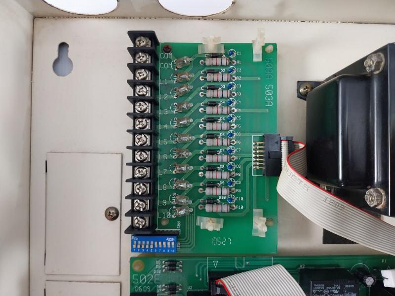 Morley Mid 950209 Fire Alarm Control Panel Ver 2B 01, 503A