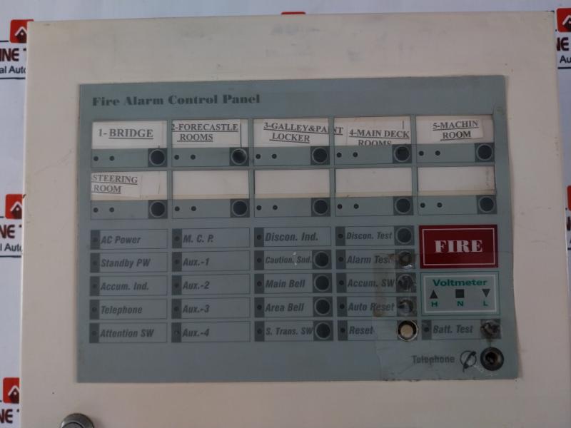 Morley Mid 950209 Fire Alarm Control Panel Ver 2B 01, 503A