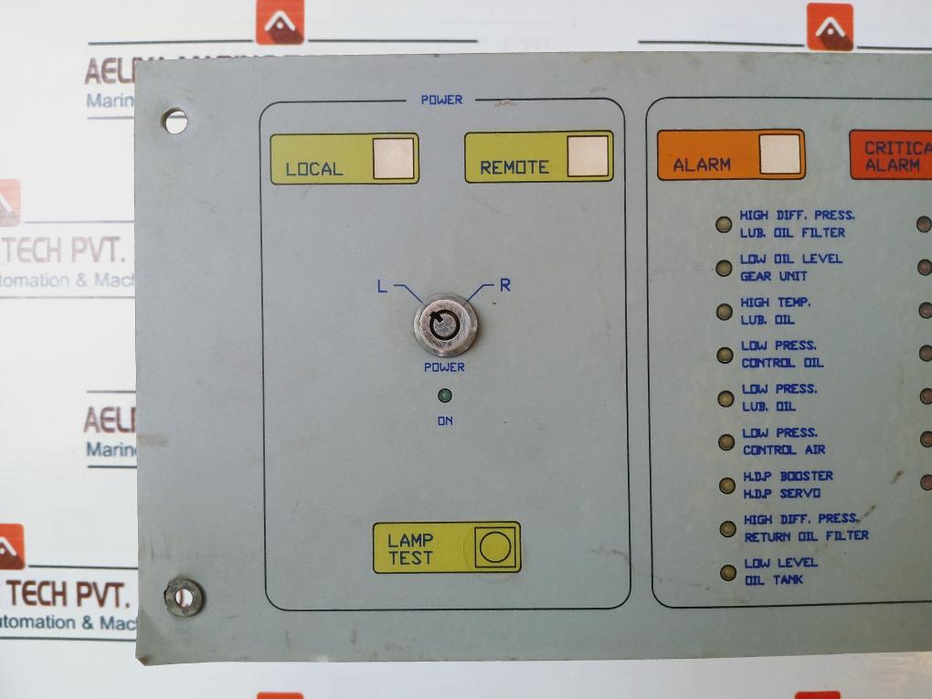 Moselec ERU-CFG Indicator Panel