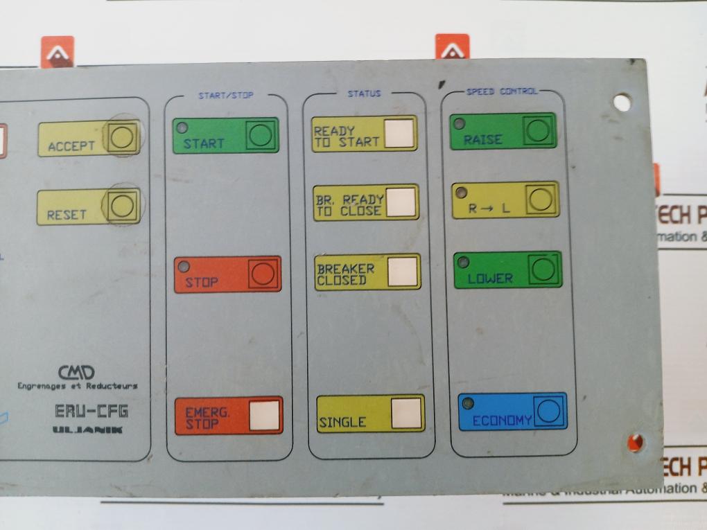 Moselec Eru-cfg Indicator Panel