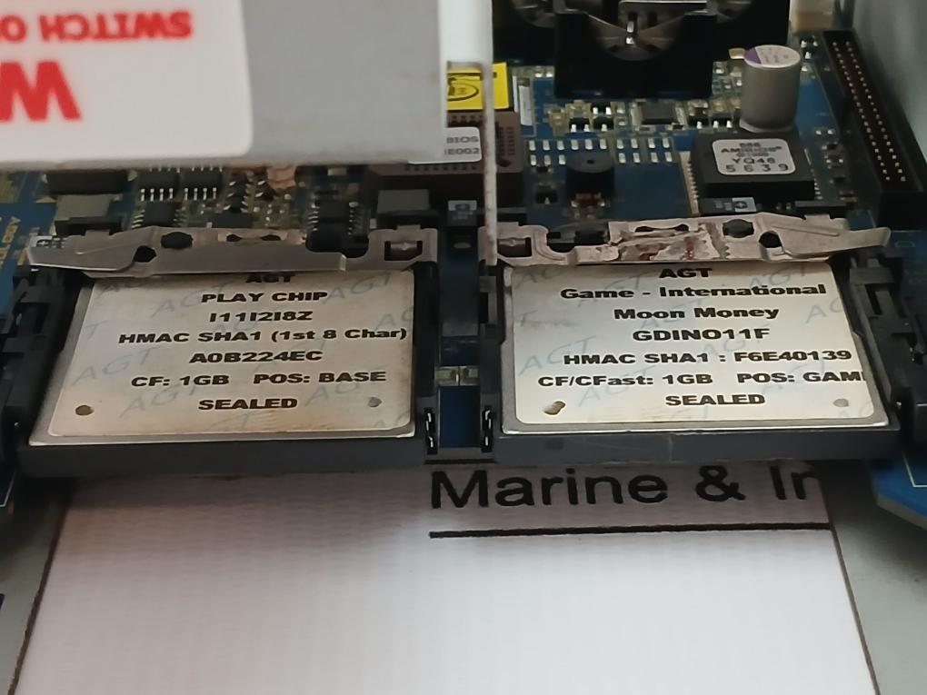 Motherboard Front Panel & Connector Assembly A560 Ainsworth Dc12V 0.89W