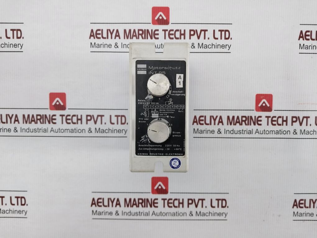 Motor-Protection-Relay-2-5-Ohm-220V-50Hz-Delay-0-5-6S-Kriwan-Int-95-209628-1