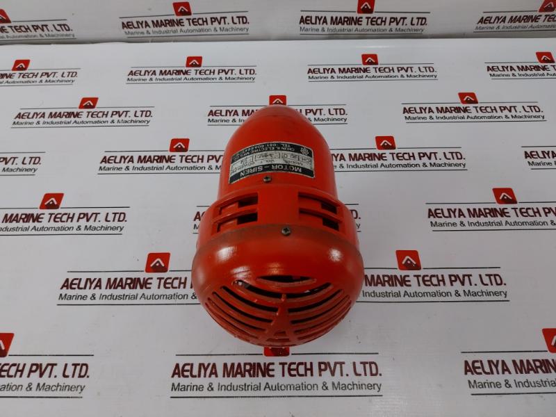 Motor-siren Ch-130 D Alarm Horns & Sirens 24V 1/4 Hp