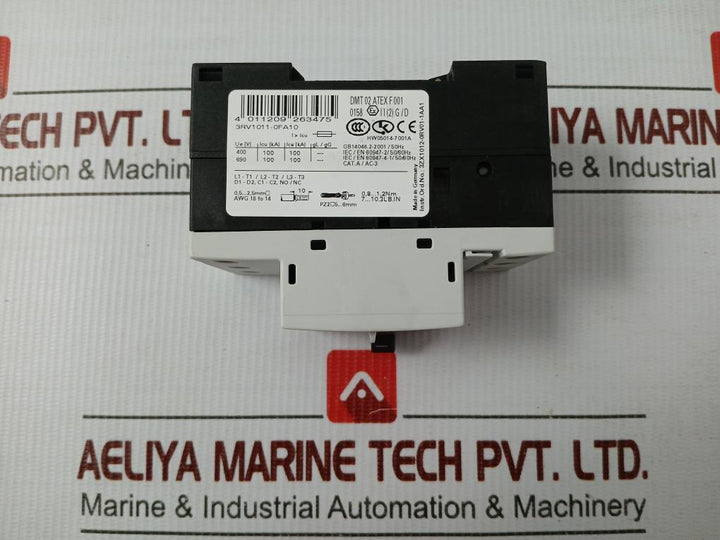 Motor Protection Circuit Breaker 3Rv1011-0Fa10 Siemens 600V