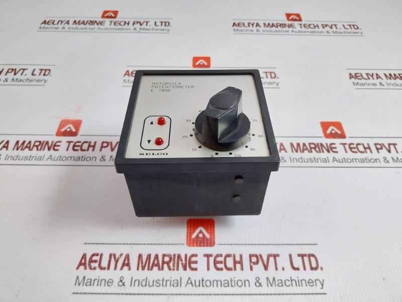 Motorized Potentiometer E7800-04 Selco 110V Ac