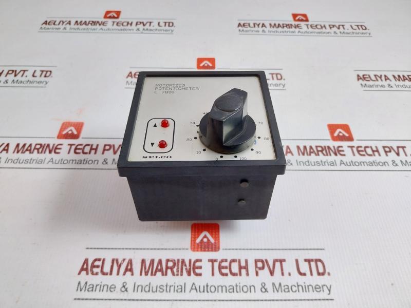 Motorized Potentiometer E7800-04 Selco 110V Ac