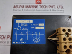 Motorized Potentiometer E7800-04 Selco 110V Ac